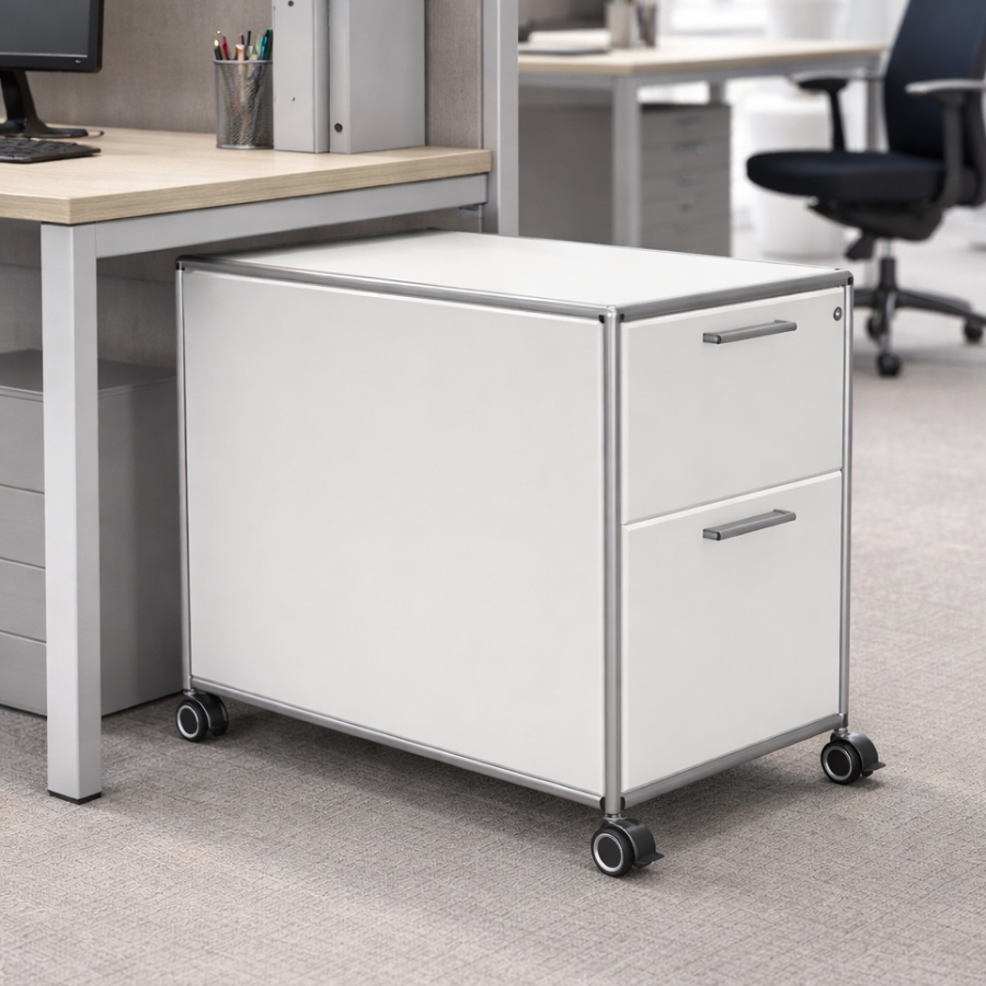 BOSSE Fast and Easy Rollcontainer 3-6 | mit Hängeregistratur | Tiefe 80 cm | Konfigurator
