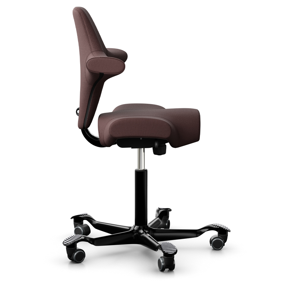 HAG CAPISCO 8106 | Wollstoff Select chestnut | Gestell schwarz