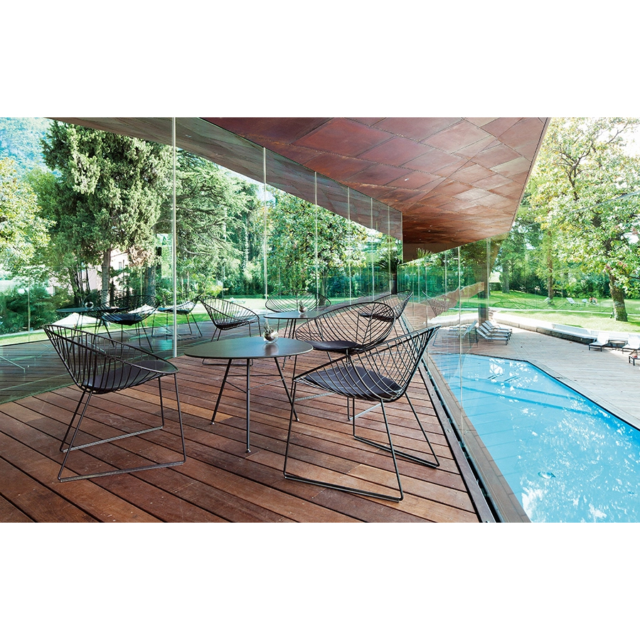 Arper Leaf 1821 Loungesessel mokka