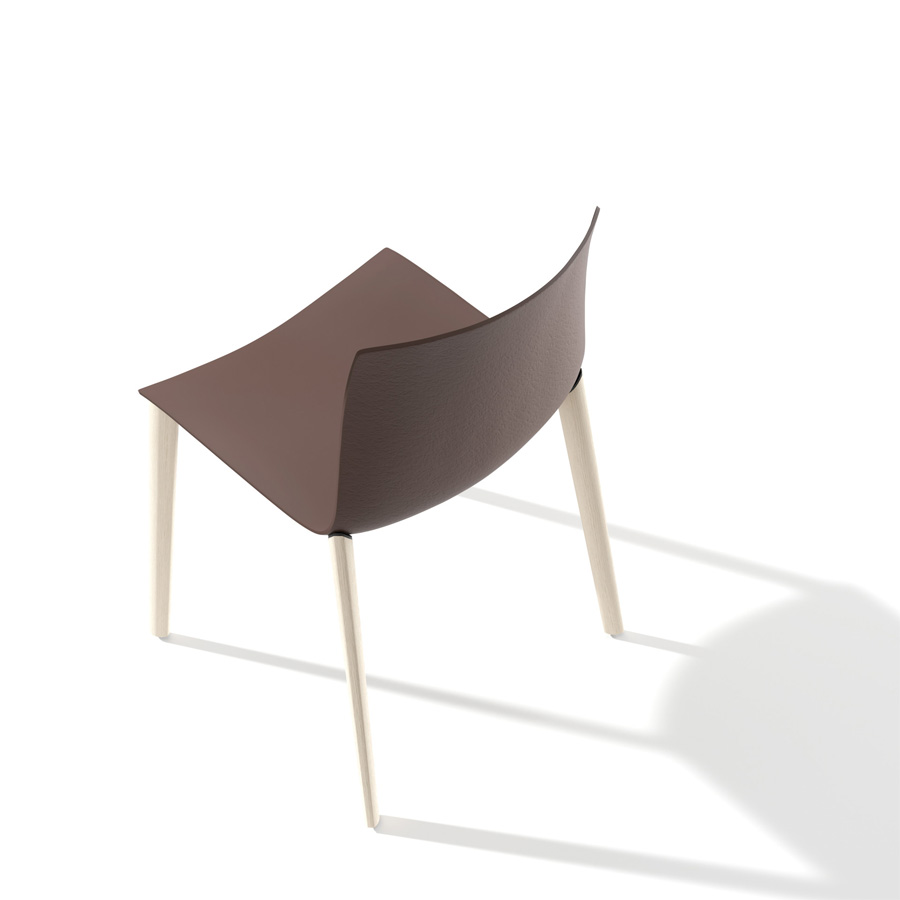 Arper CATIFA 46 0501 (RE) | einfarbig | Vierfuss | Esszimmerstuhl | Outdoor geeignet