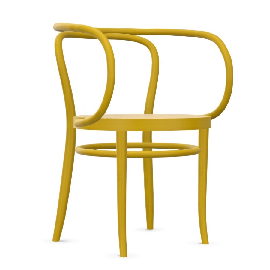 THONET 209 | KONFIGURATOR | Rohrgeflecht-Sitz hell | Buche farbig gebeizt