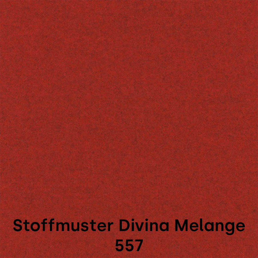 ABVERKAUF: Arper CATIFA 46 0376 Stuhl gepolstert | Bezug Divina rostrot | Sternfuß auf Rollen