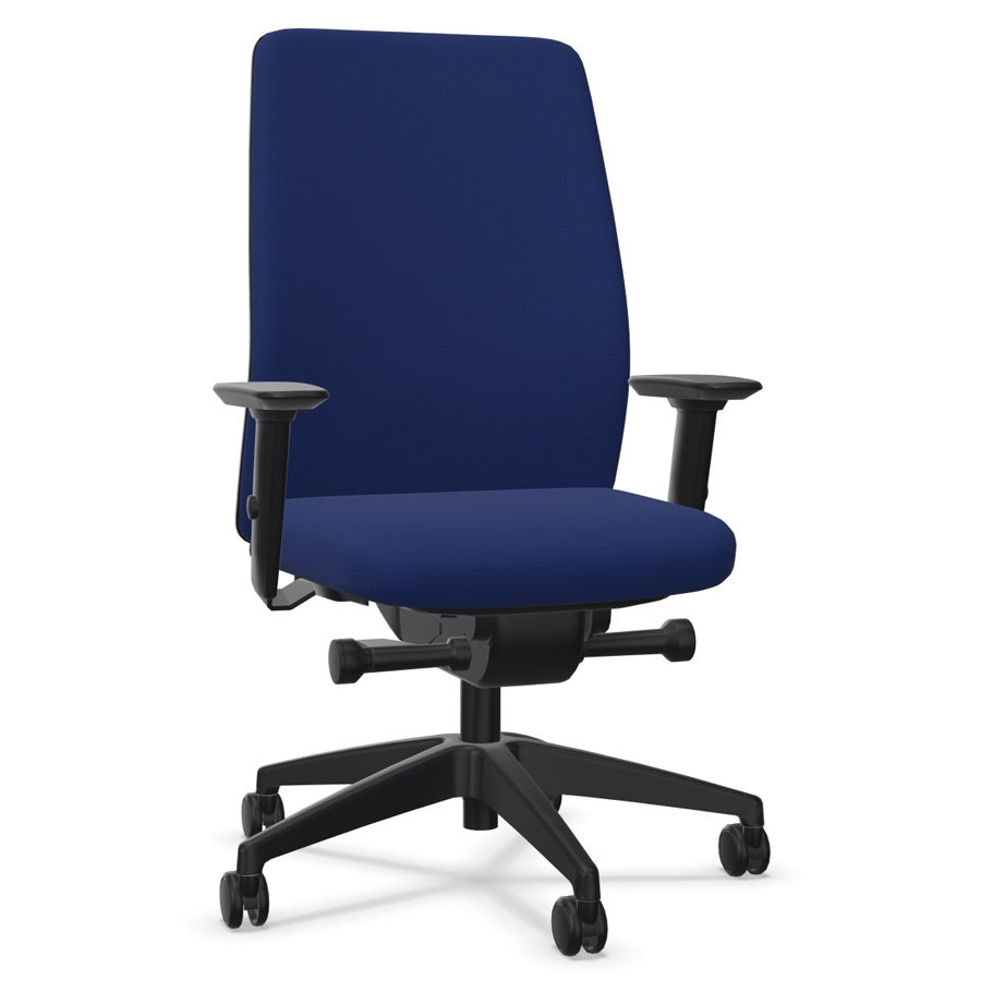 Interstuhl AIMis1 (1S026) Bürostuhl FLEXTECH, Polsterrücken niedrig, Vollausstattung
