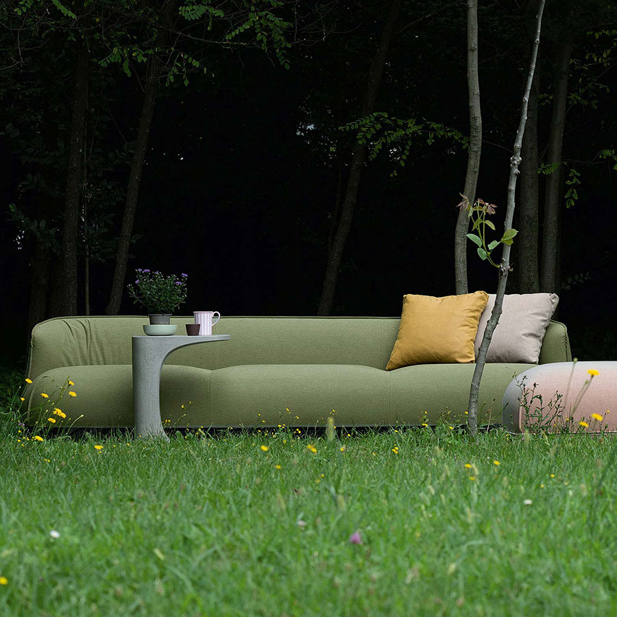 Kristalia BRIONI Outdoor Lounge Sofa | 3-Sitzer | Konfigurator