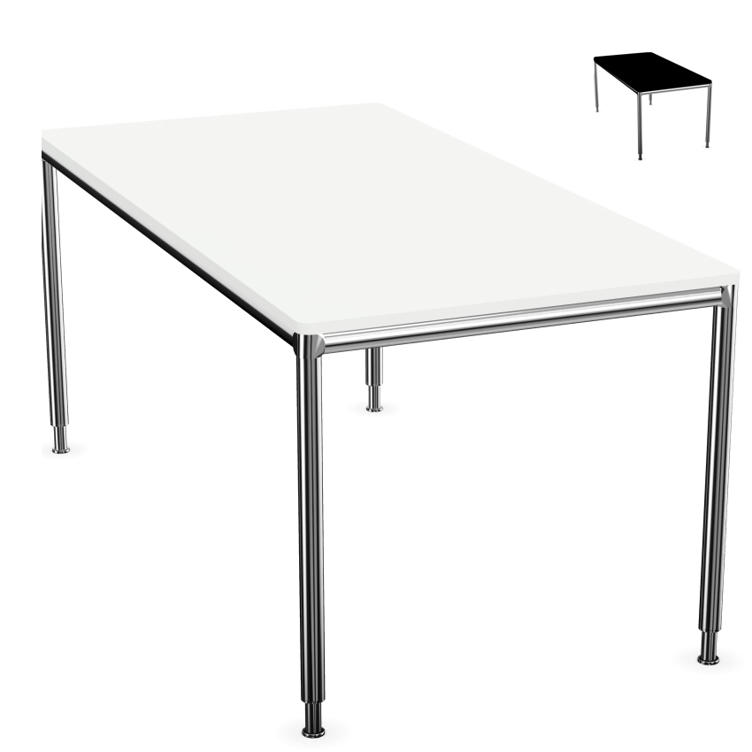 Bosse S-Desk weiss mit Chrom