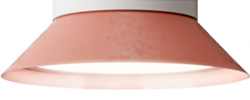 Metallschirm beige rot (RAL 3012)