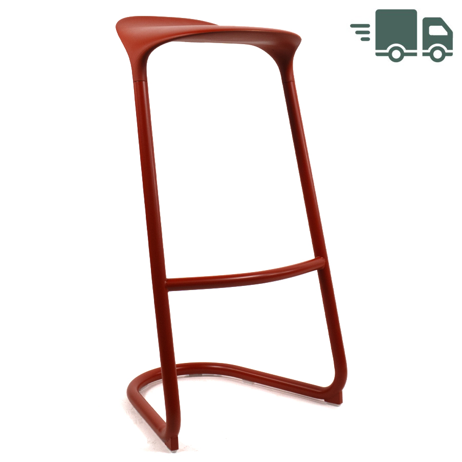 lapalma CROSS Barhocker S452 fixe Höhe 80 cm - mattone