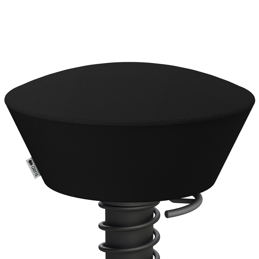 Aeris Swopper Select Wolle schwarz | Gestell schwarz | Rollen
