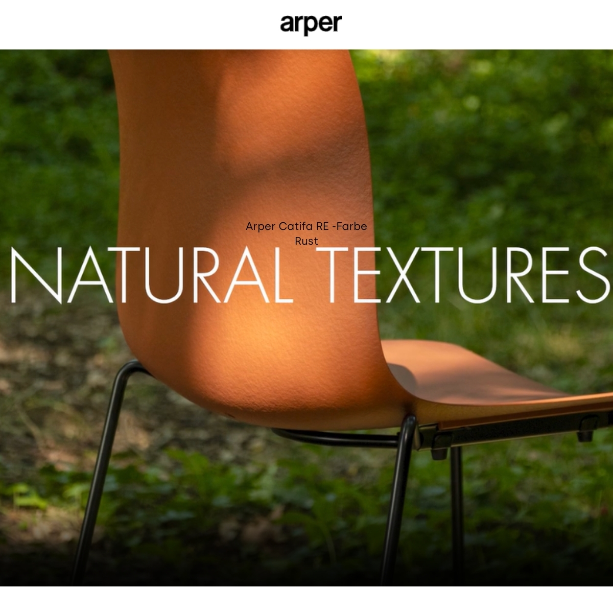 Arper Catifa RE -Farbe Rust (1)