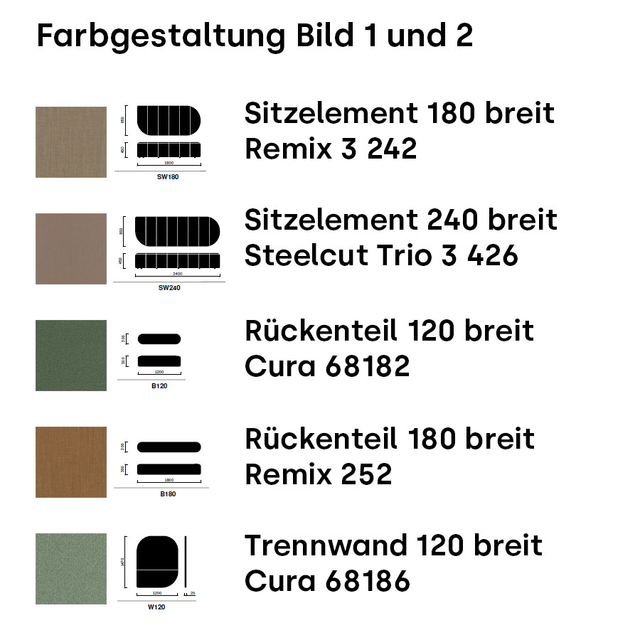 Profim Revo Farbgestaltung Bild 1 und 2