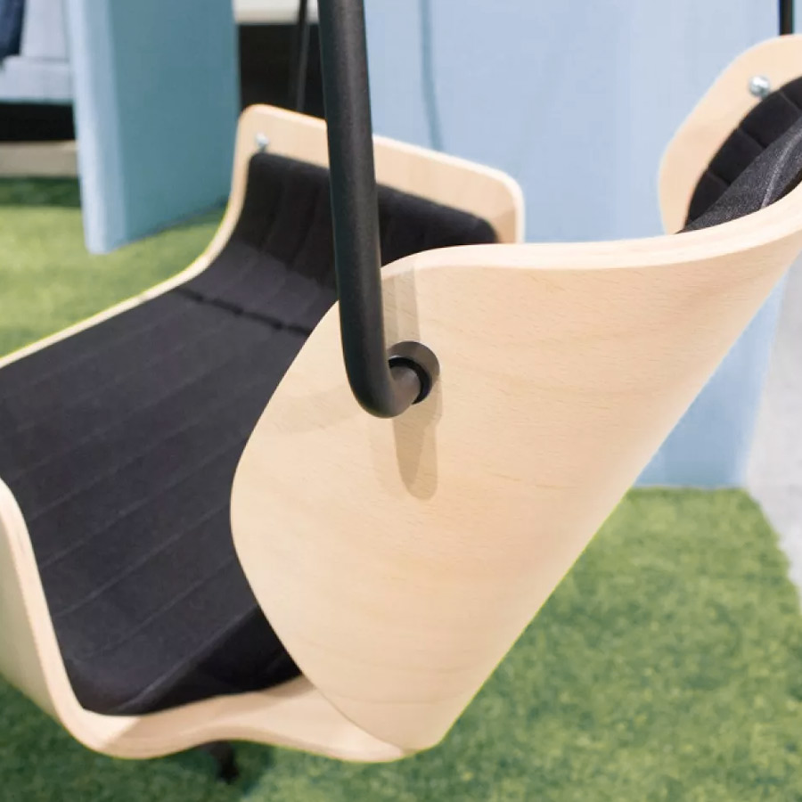 Bejot SOCIAL SWING ROUND - Büroschaukel mit bis zu 4 Schaukeln
