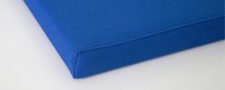 Sitzkissen blau