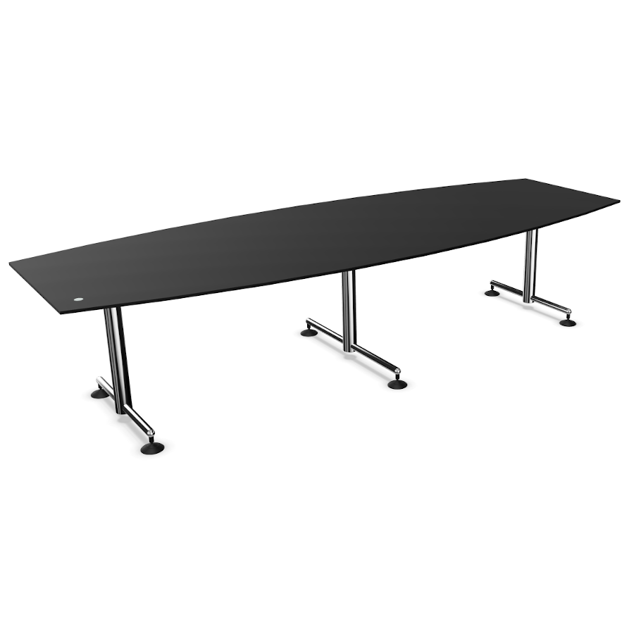 Bosse Modul Space Conference-Tisch M1 in Silber Länge 3200 cm
