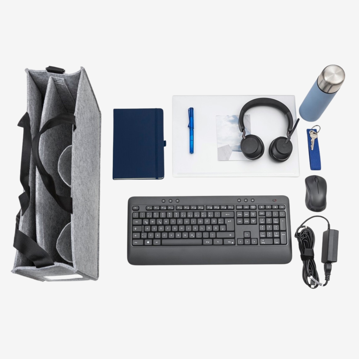 SIGEL Desk Sharing Bag Classic L Hellgrau (6)