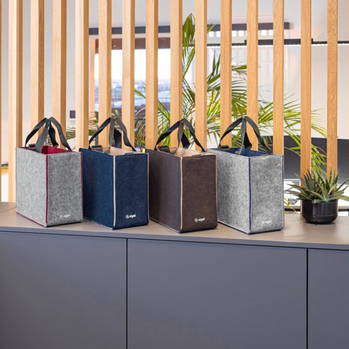SIGEL Desk Sharing Bag Classic M bicolor (17)