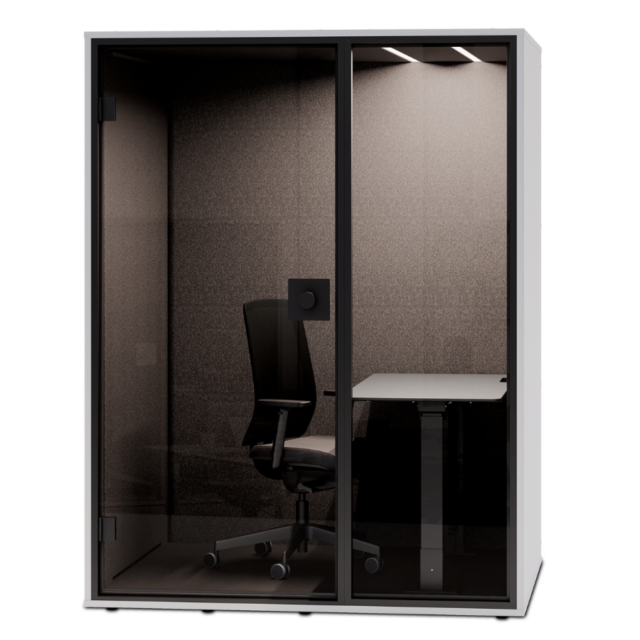 Berlin Acoustics Work Akustikbox in Weiß