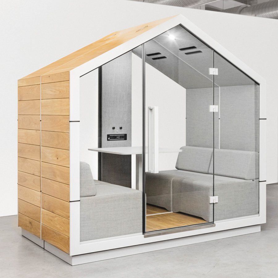 Bejot Treehouse Wood TH4W Akustikkabine in Stoff Fenno 005