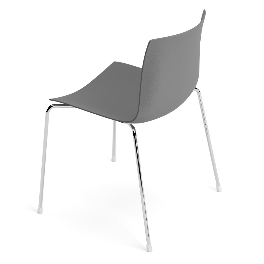 Arper CATIFA 46 0501 (RE) | einfarbig | Vierfuss | Esszimmerstuhl | Outdoor geeignet