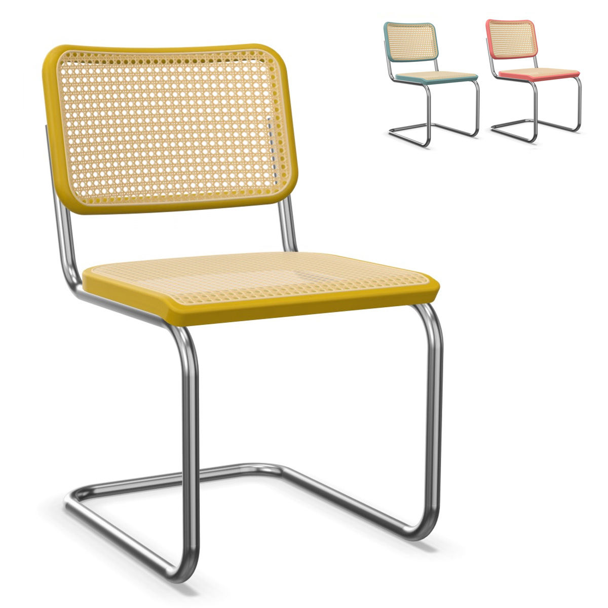 Thonet-S32-Zitronengelb-Konfigurator