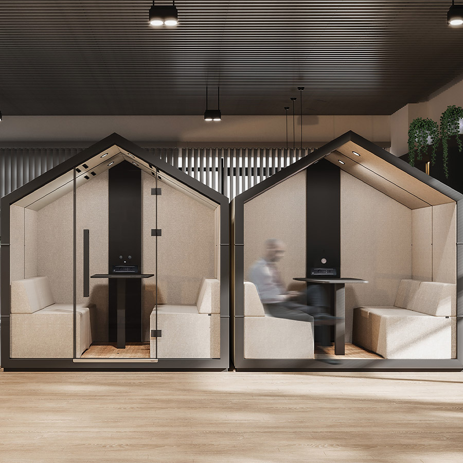 Bejot Treehouse TH4 Akustikkabine in Stoff Fenno 001