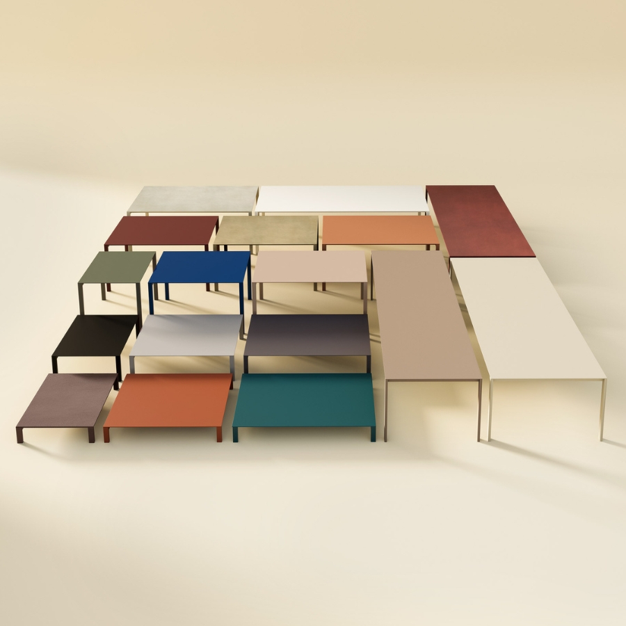 Kristalia Thin-K Tonmaterial Argilla Esstisch | Gartentisch | Konfigurator