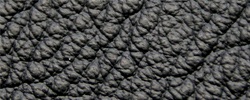 Leder Ascot - Signalschwarz
