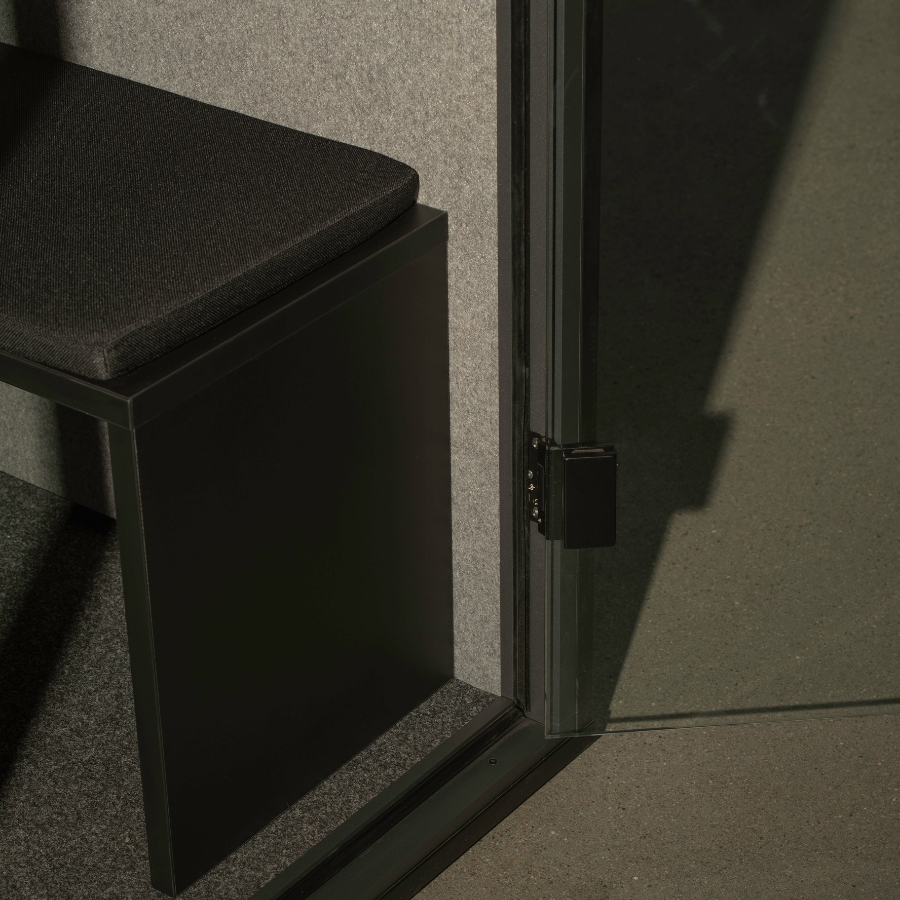 Berlin Acoustics Meet Akustikbox in Schwarz