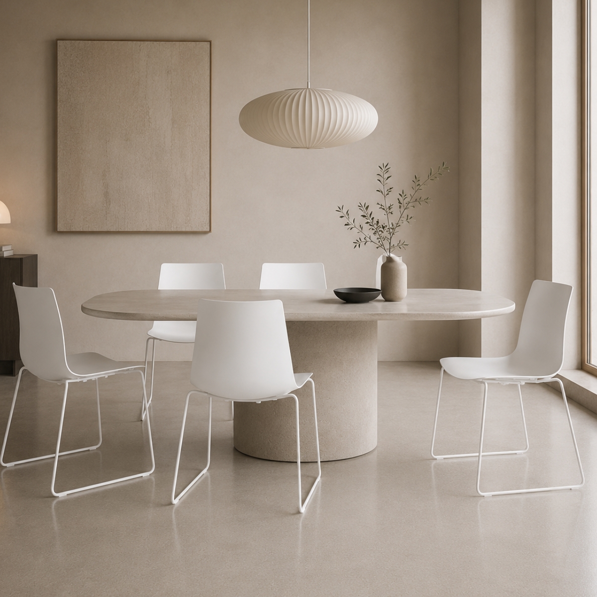 Arper Catifa RE -Farbe Ivory
