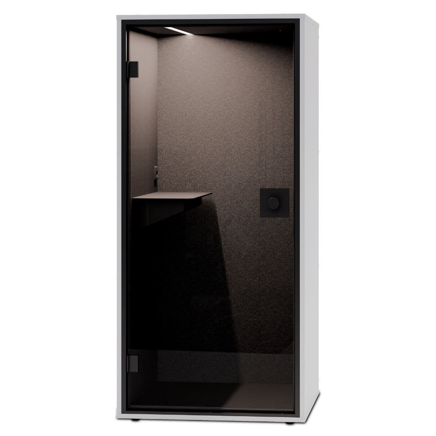 Berlin Acoustics Focus Akustikbox Telefonbox in Weiß