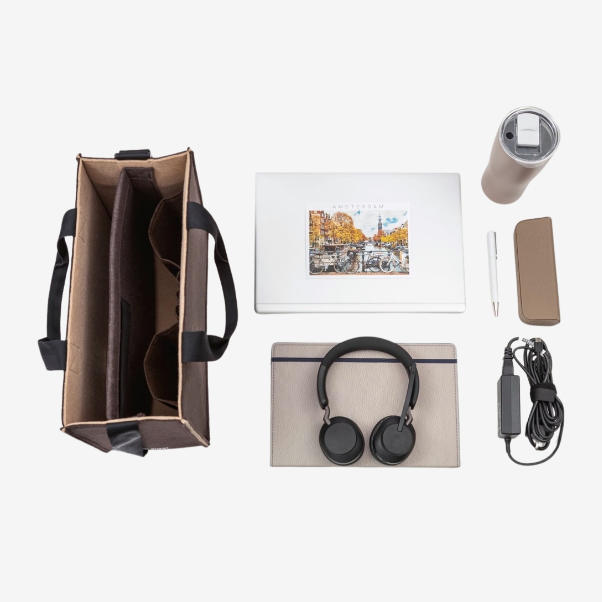 SIGEL Desk Sharing Bag Classic M bicolor (5)