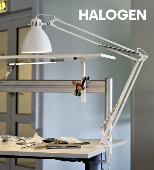 GLAMOX Luxo L1 Tischleuchteweiß Halogen E27