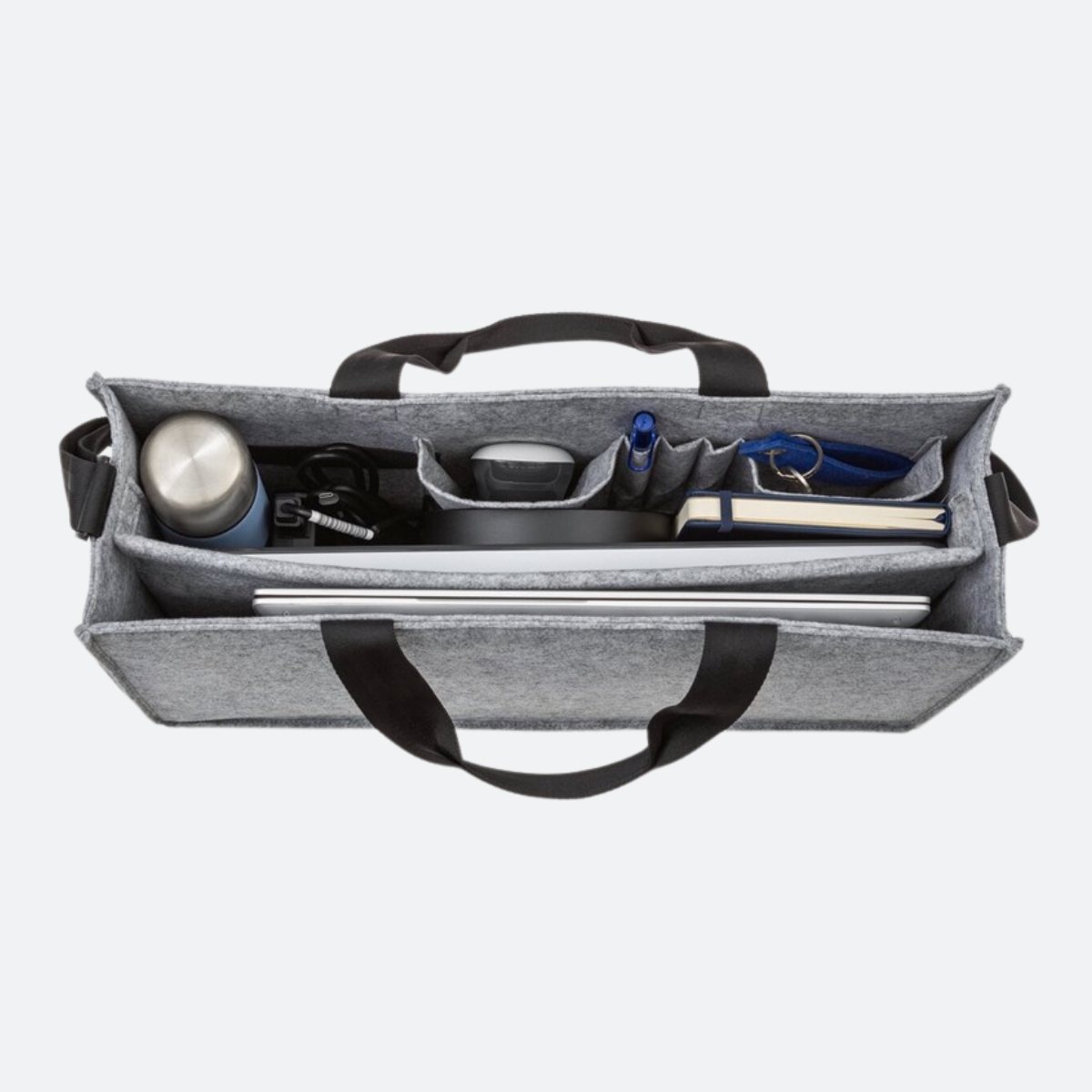 SIGEL Desk Sharing Bag Classic L Hellgrau (5)