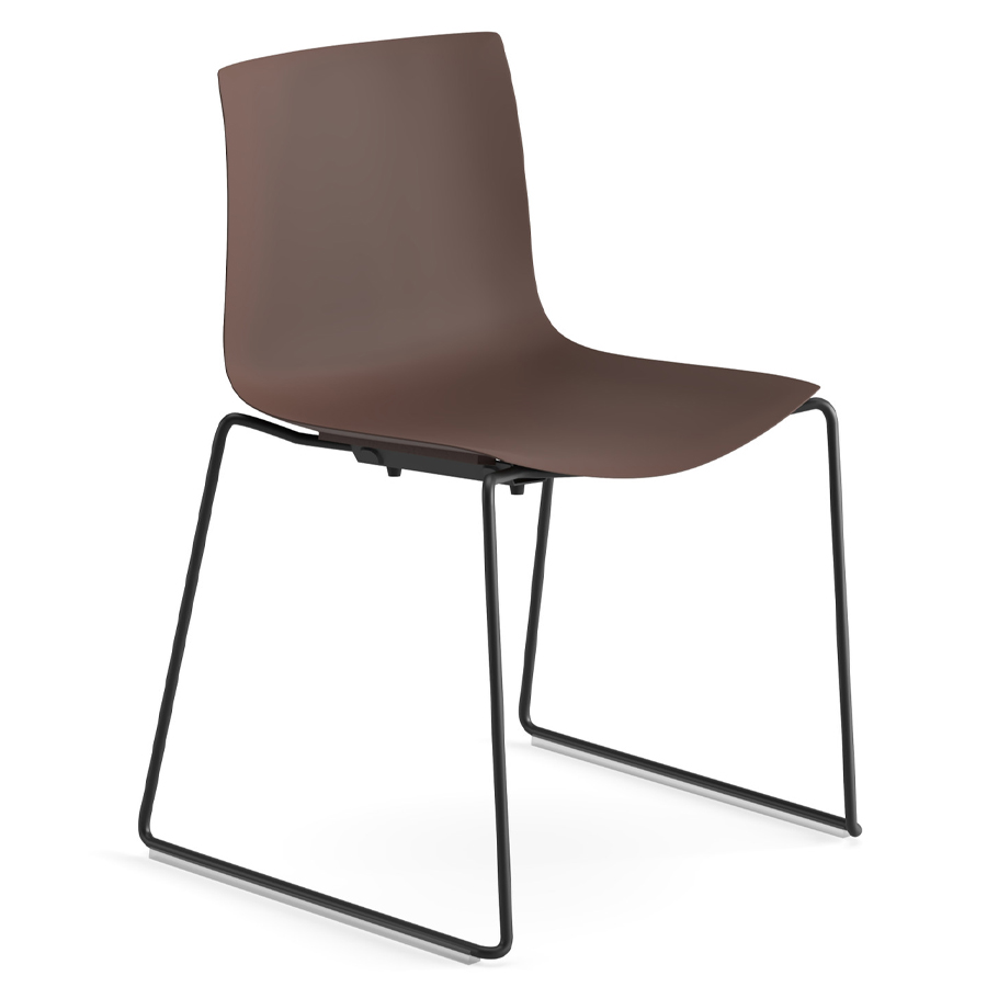 Arper CATIFA 46 0502 (RE) | einfarbig | Kufengestell | Esszimmerstuhl | Outdoor geeignet