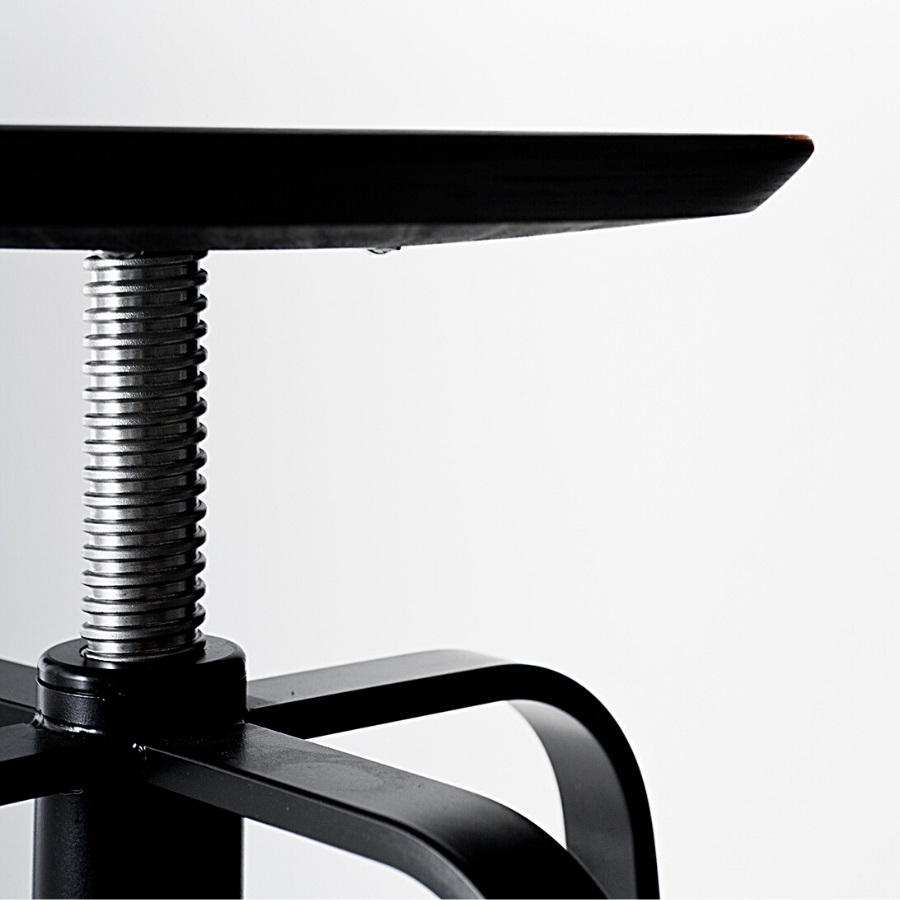 lapalma GIRO S106S Drehhocker schwarz - Detailansicht
