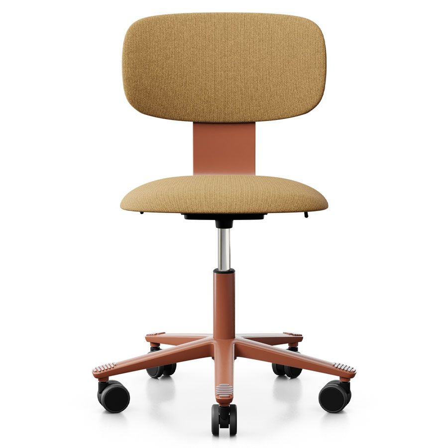 HAG Tion 2160 | Bezug Cura 62083 ocker | Blush red | Front