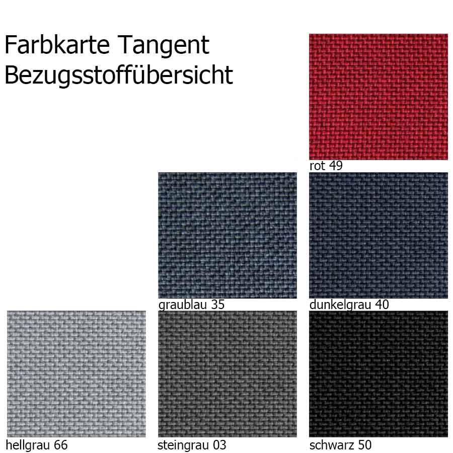 Girsberger Marva Homeoffice Bürostuhl Stoff Tangent 50 schwarz