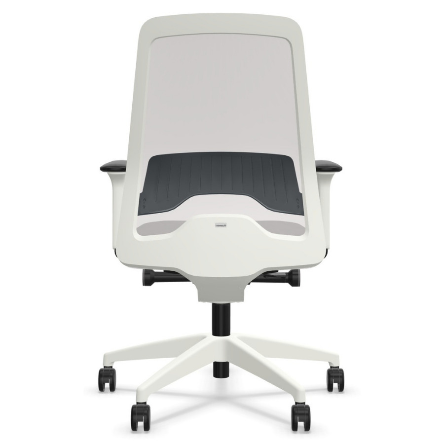 Interstuhl EVERYis1 EV261 FLEXTECH Bürostuhl weiß mit Lordosenstütze