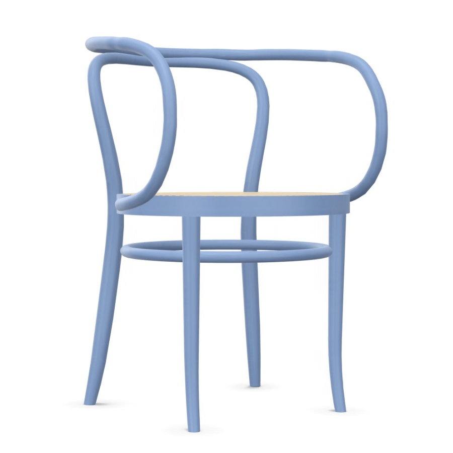 THONET 209 | KONFIGURATOR | Rohrgeflecht-Sitz hell | Buche farbig gebeizt