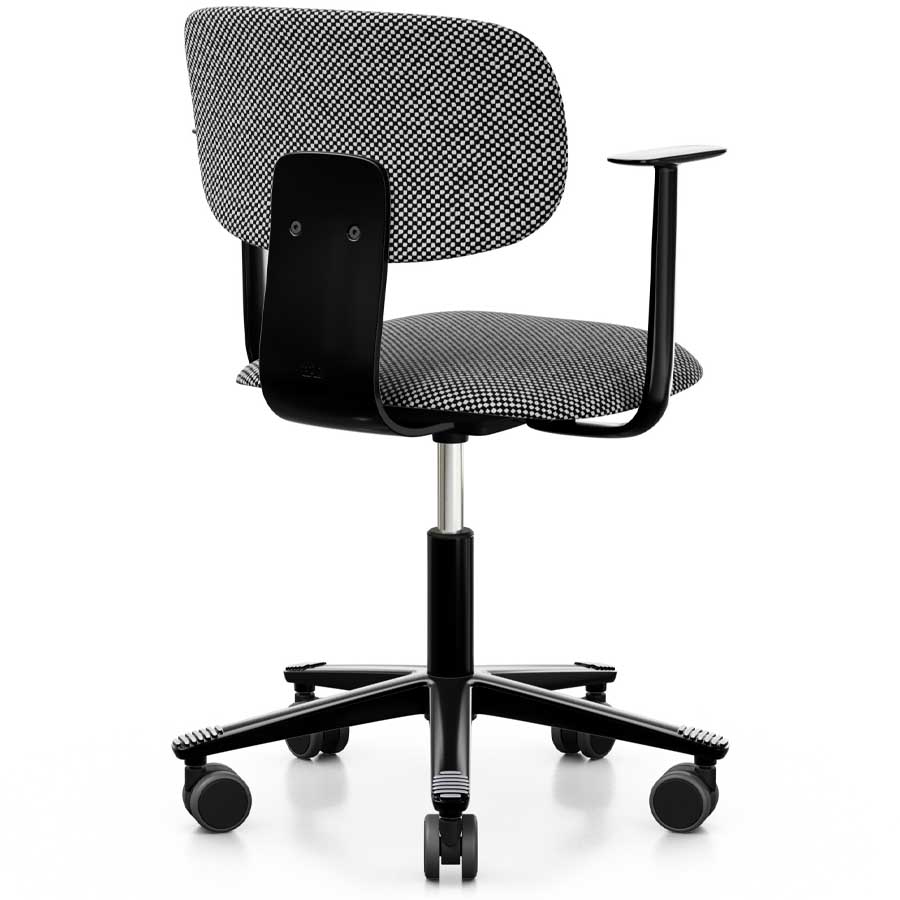 HAG Tion 2160 Bürostuhl schwarz - Sitz u. Rücken gepolstert Stoff Sisu 165