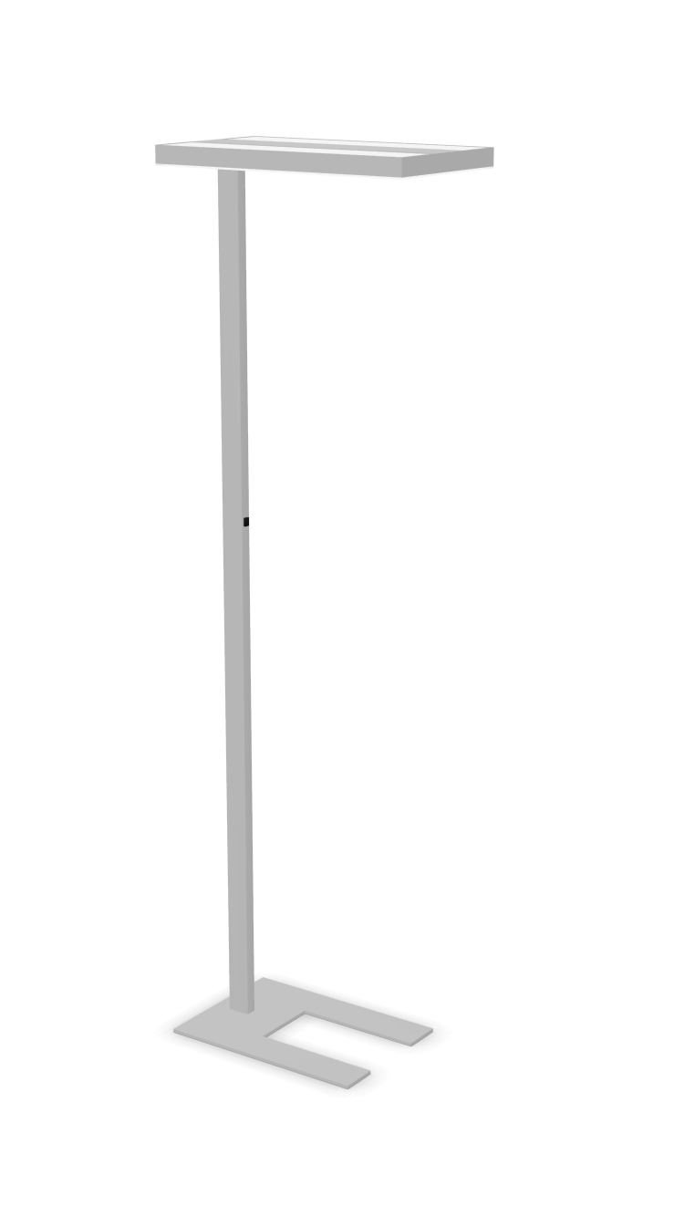 Glamox Free LED alugrau