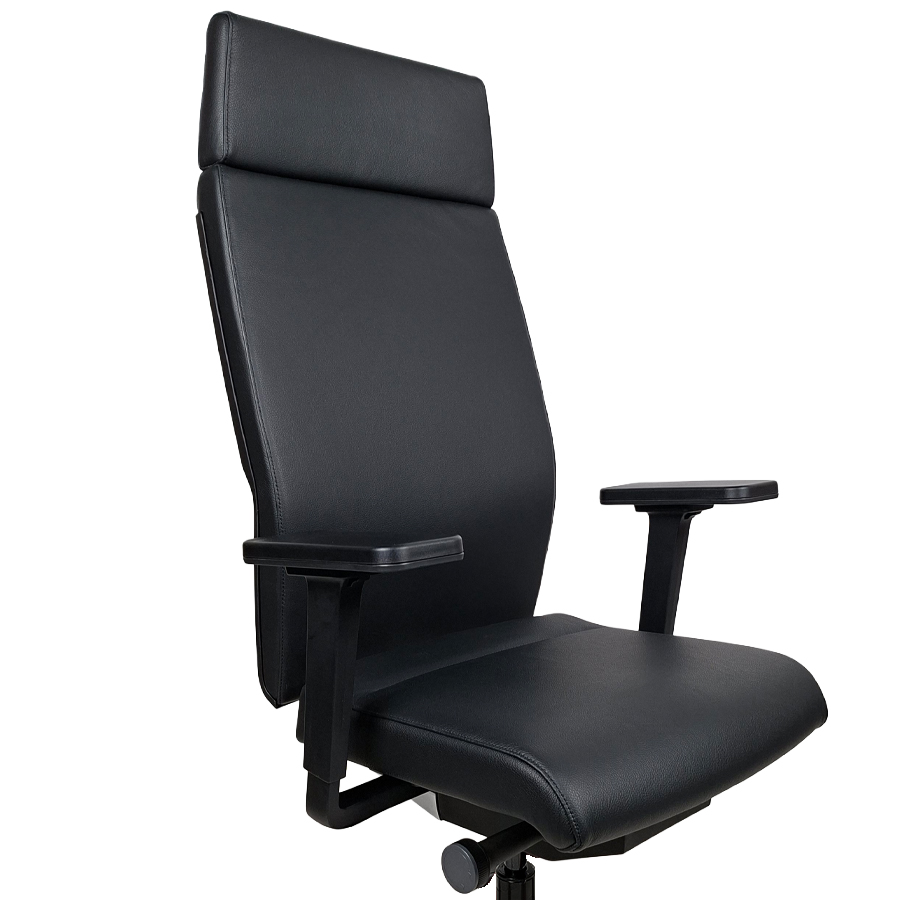 Interstuhl YOSTERis3 366Y | Chefsessel Bürostuhl | leichte Mängel | Leder schwarz