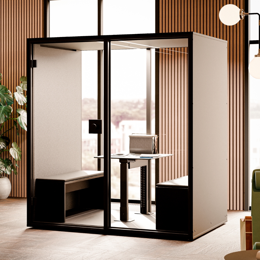 Berlin Acoustics Meet Akustikbox in Schwarz
