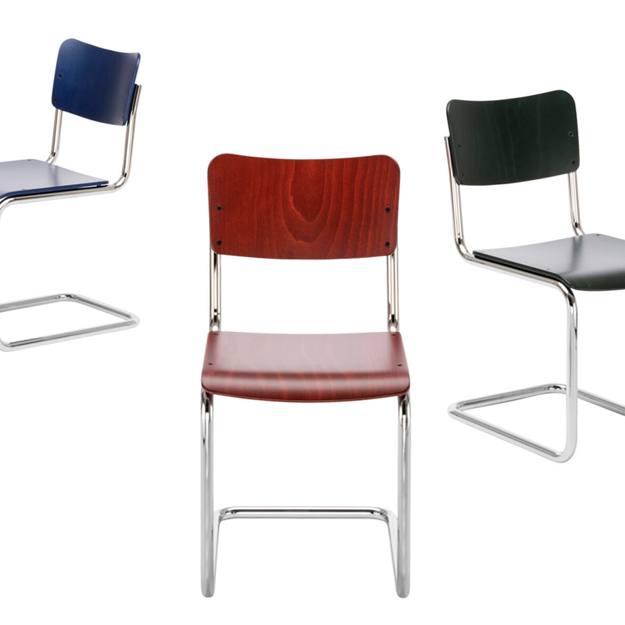THONET Stahlrohr-Freischwinger S 43 K für Kinder - Beispielbilder