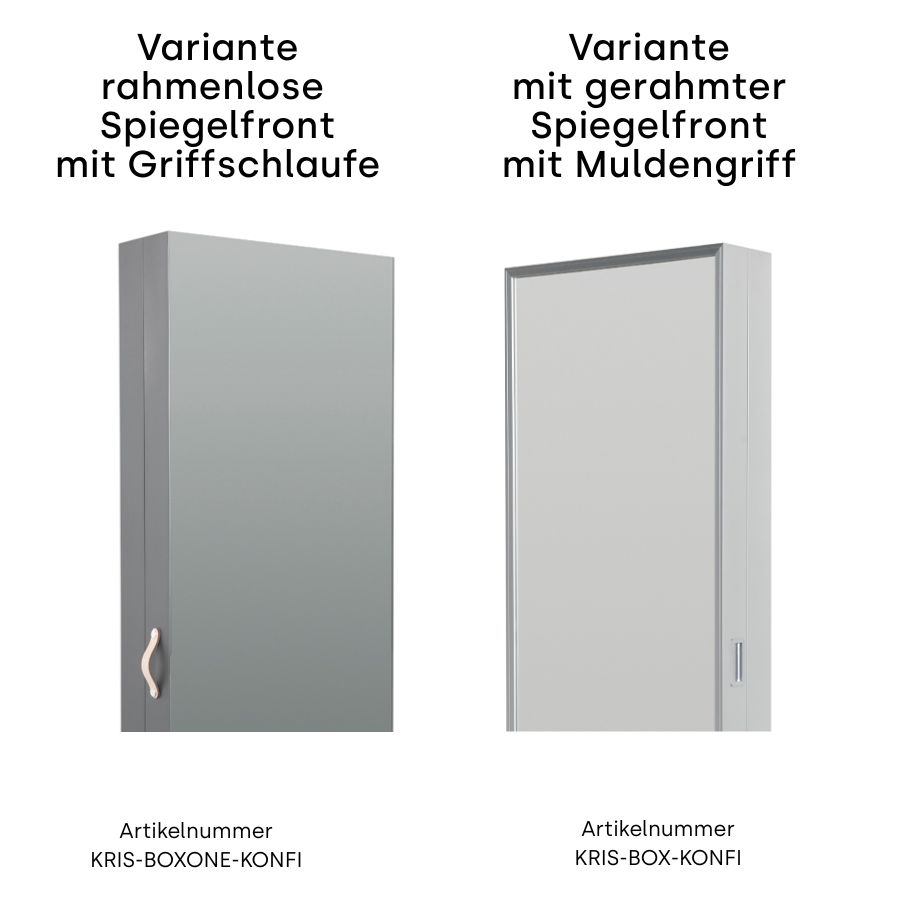 Kristalia BOX Spiegelschrank | Garderobe | Schuhregal | Konfigurator