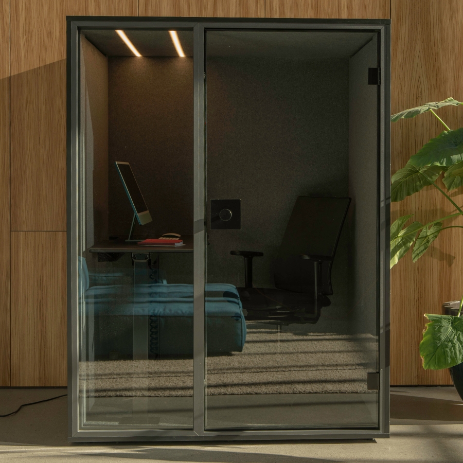 Berlin Acoustics Work Akustikbox in Schwarz