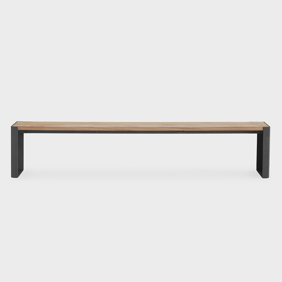 lapalma Panco 193 Outdoor Sitzbank Gestell anthrazit