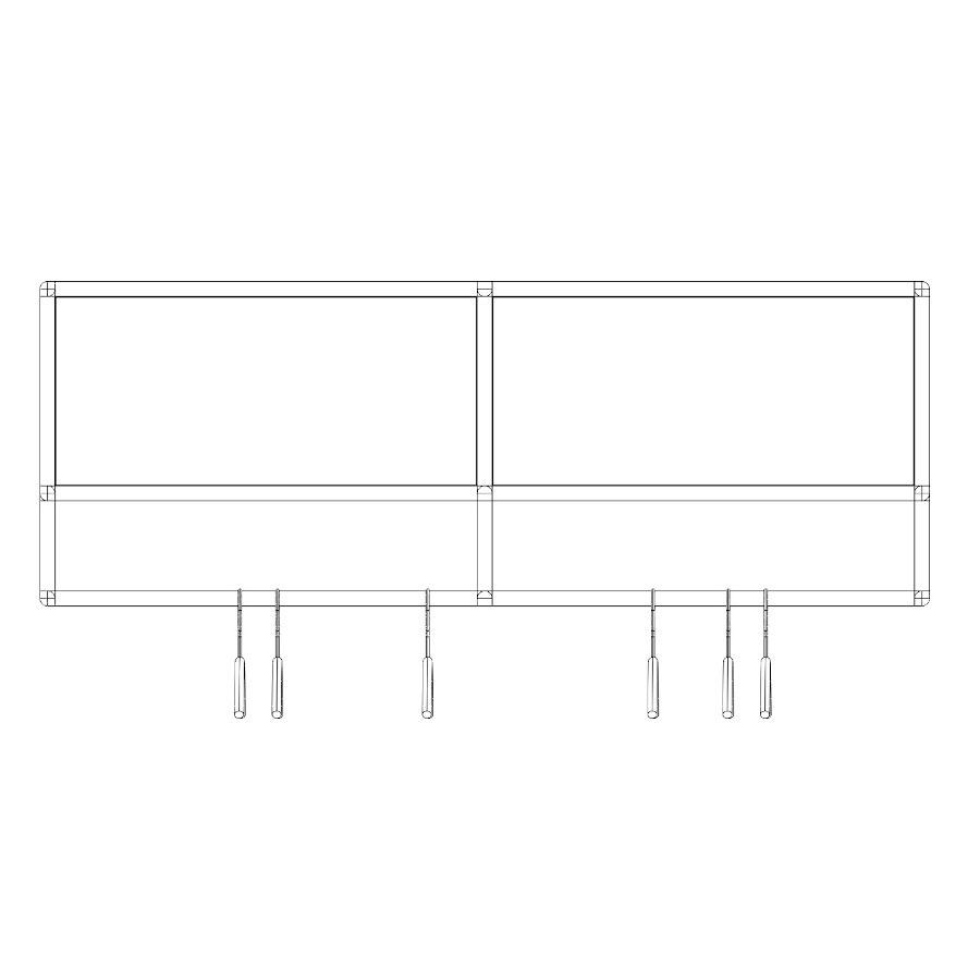 Bosse >Garderobe Black Edition Breite 120 cm