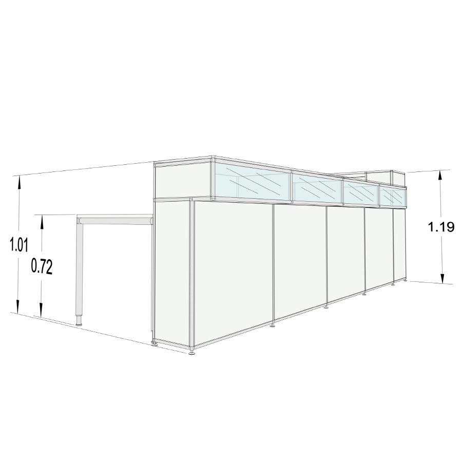 BOSSE Modul Space | Empfangstheke 8