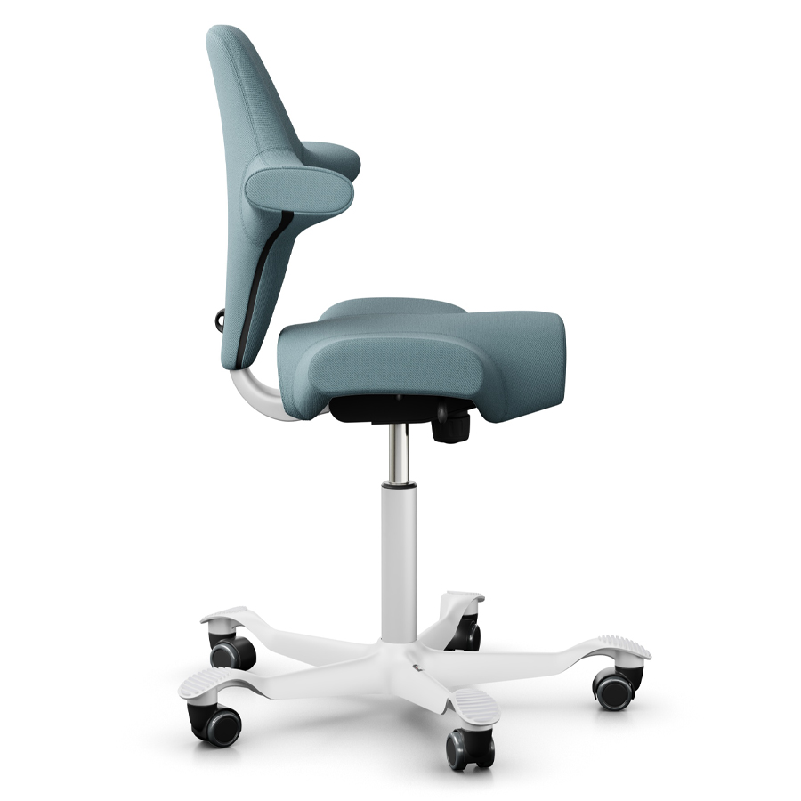 HAG CAPISCO 8106 - Stoff Select 67098 - Gestell weiß - Seite