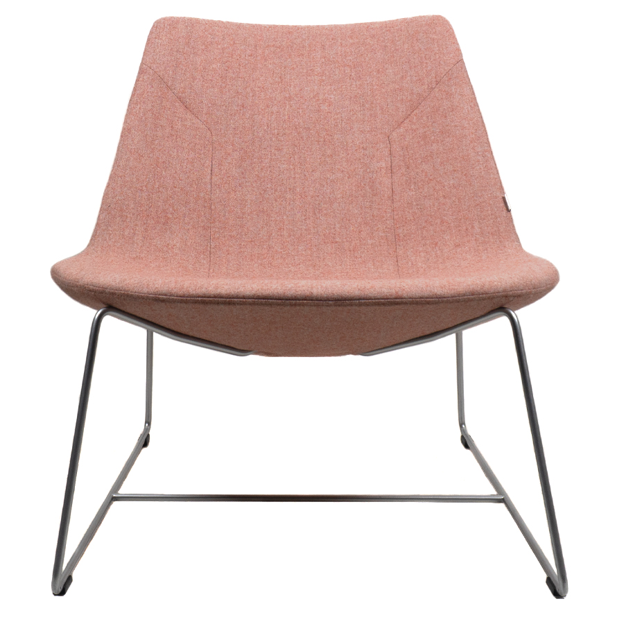ABVERKAUF | Profim Chic Lounge Sessel | Leichte Mängel | Bezug Synergy LDS74 | Kufengestell